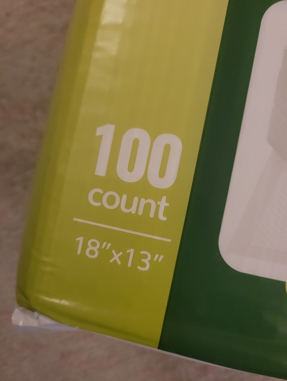 Baby Disposable Changing Pads 100 Count - Picture 4 of 6